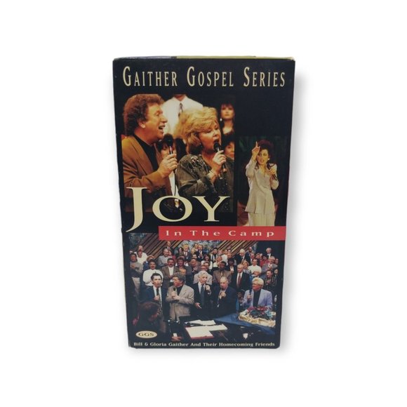 Gaither Gospel Series Joy in the Camp VHS, 1997 Bill and Gloria Gaither - Picture 2 of 5
